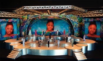  MISS UNIVERSE PAGEANT TRINIDAD - Model of set design 