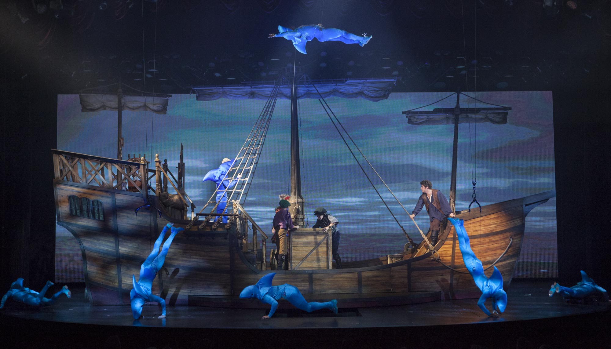  Yes, they are singing, flying sharks 